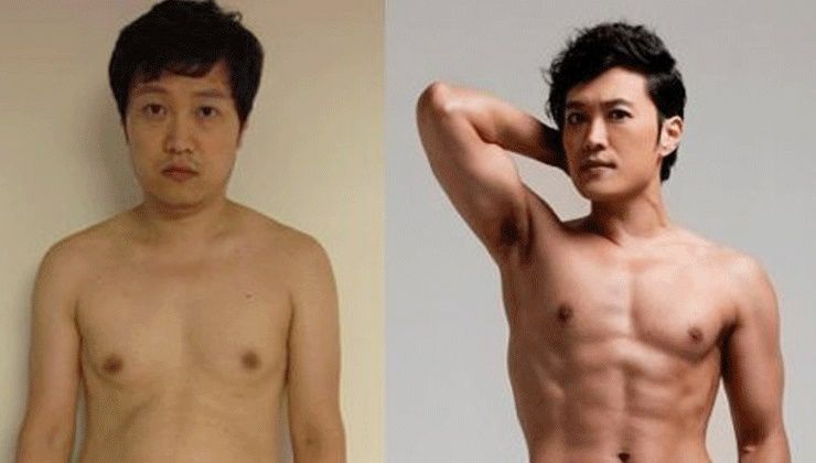 개그맨 문천식, 복근남으로 변신!(13kg 감량)