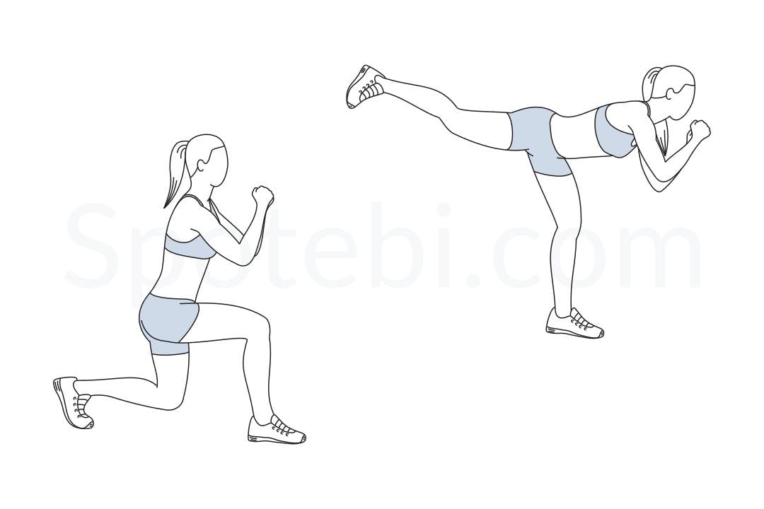 lunge-back-kick-exercise-illustration-spotebi